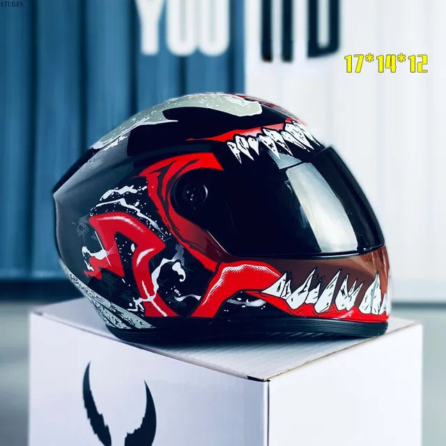 Full Face Pet Motorcycle Helmet: Ride Safe & Stylish