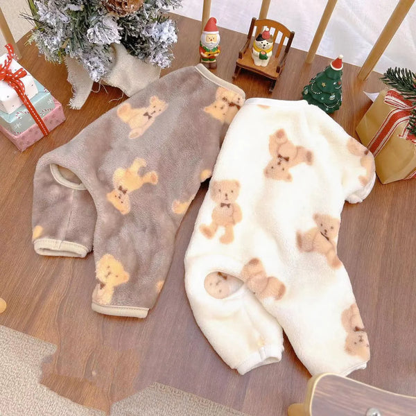 Cozy Plush Jumpsuits: Warmth & Style for Pets