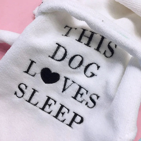 Dog Bathrobe: Pajamas for Sweet Dreams