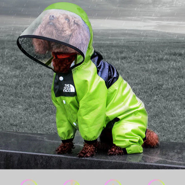 Dog Reflective Raincoat: Safe & Dry Walks