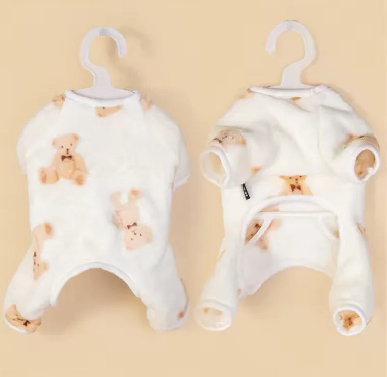 Cozy Plush Jumpsuits: Warmth & Style for Pets