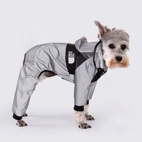 Dog Reflective Raincoat: Safe & Dry Walks