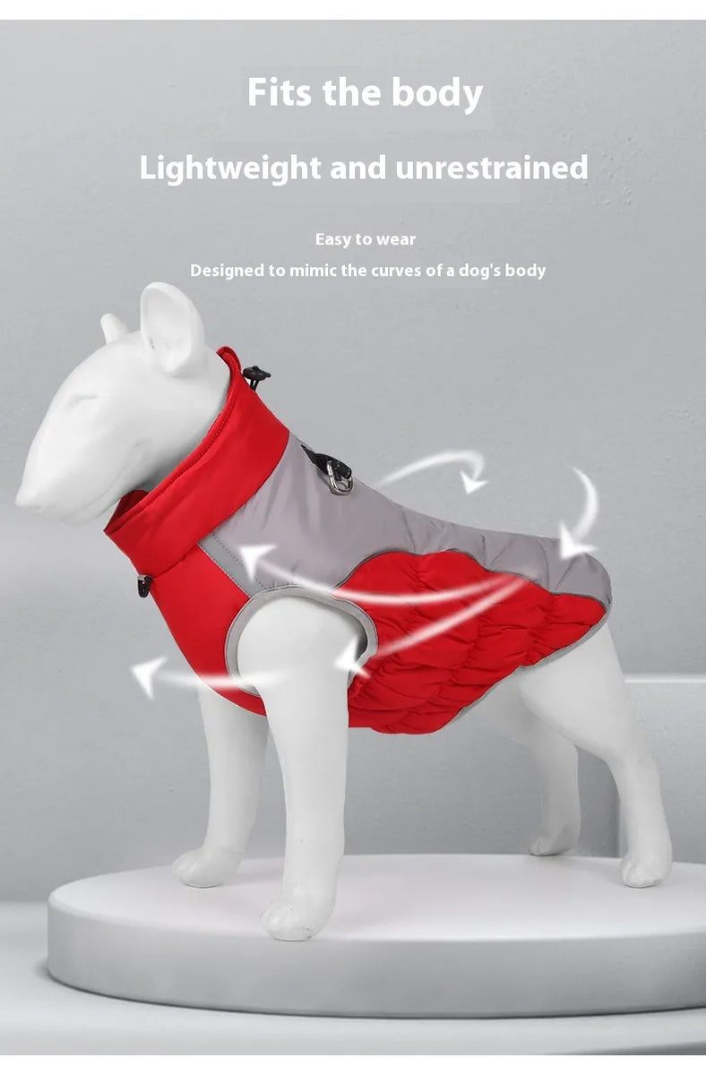 Windproof Winter: Pet Clothes Cozy