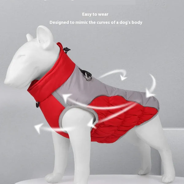 Windproof Winter: Pet Clothes Cozy