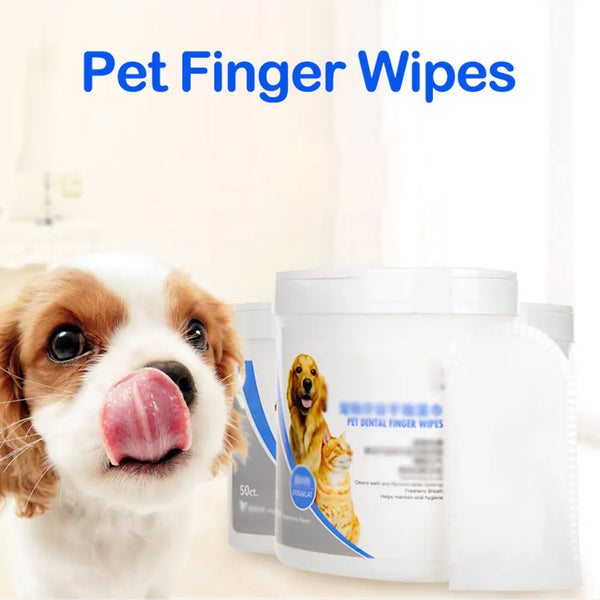 Snout & Pout Cleaner finger wipes for pets