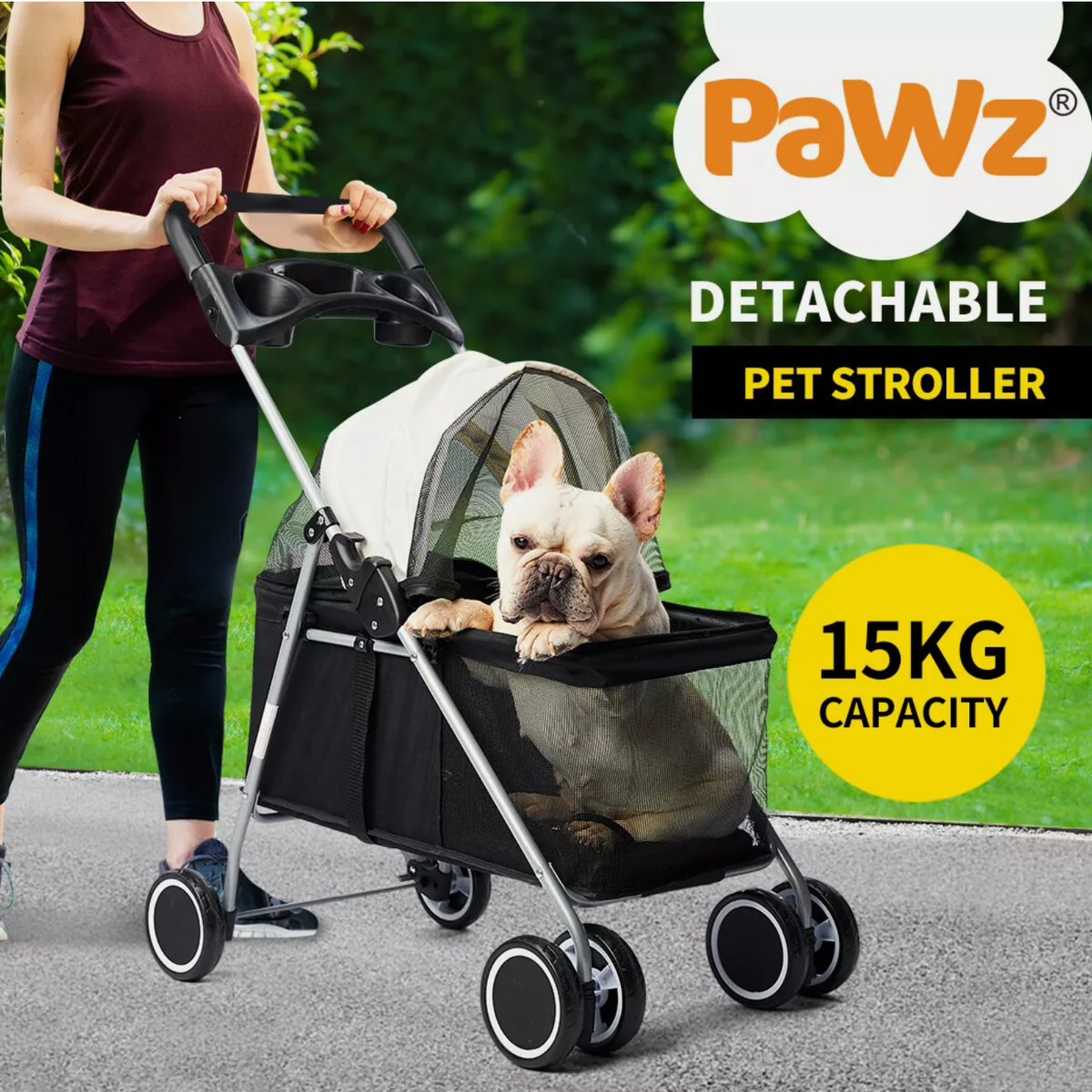 Portable Pet Stroller: Go Anywhere