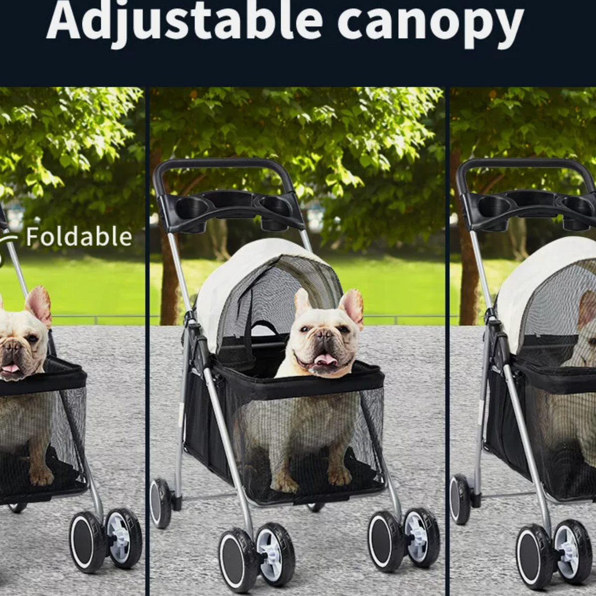 Portable Pet Stroller: Go Anywhere