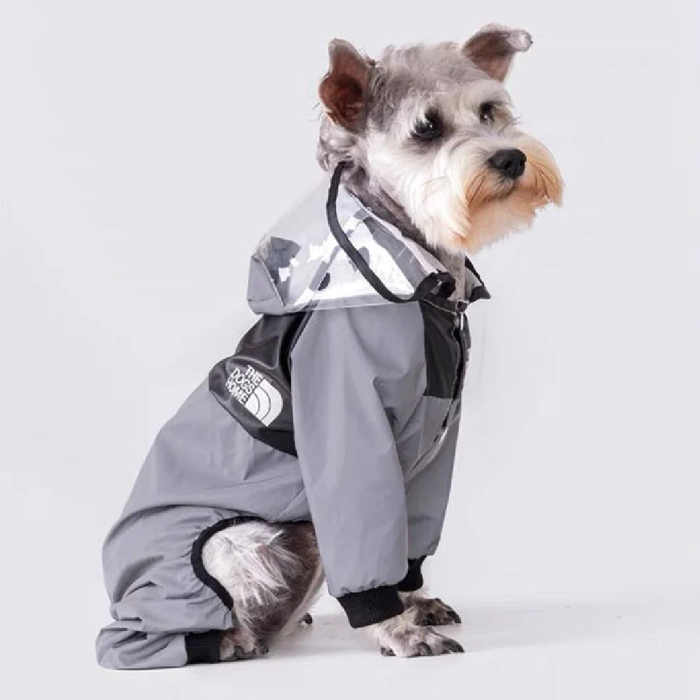 Dog Reflective Raincoat: Safe & Dry Walks