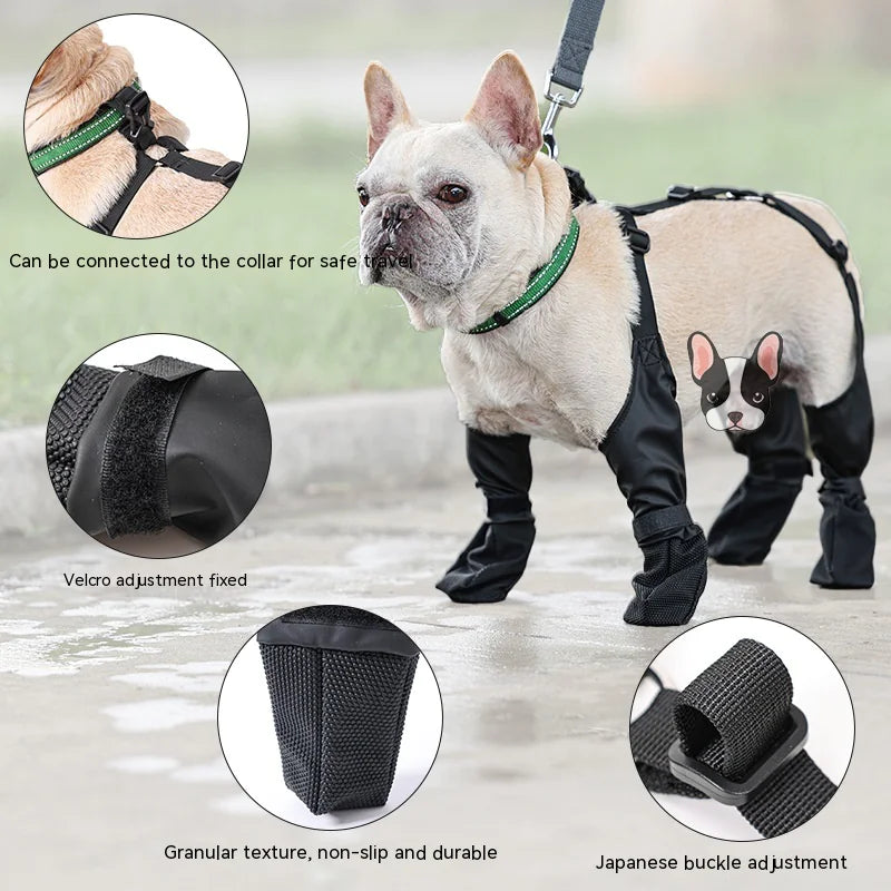 Waterproof Dog Boots: Perfect, Adjustable Paw Protection